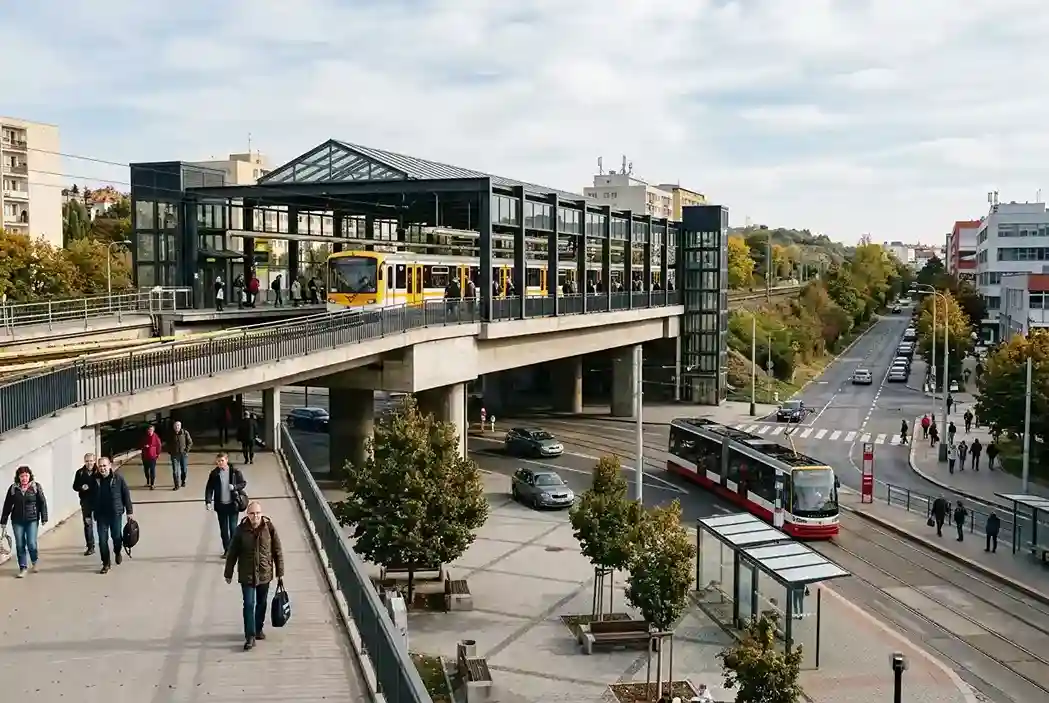 Stanice Písnice v Praze: jak metro D vytvoří novou